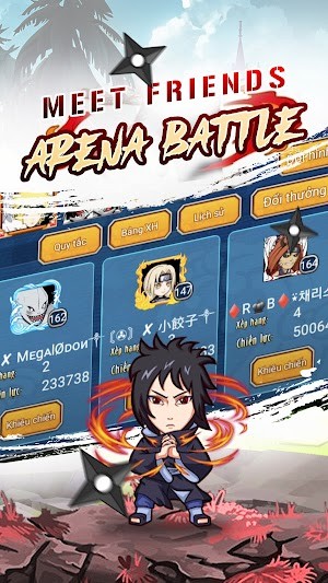 Đối đầu với bạn bè trong trận chiến đấu trường