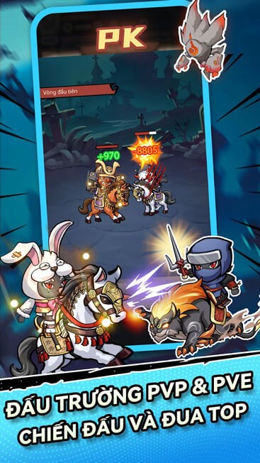 Đấu trường chiến đấu và đua top