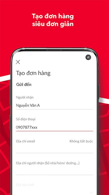 Ứng dụng giao hàng Ninja Van Biz