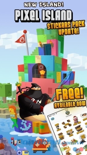 Ninja Fishing cho iOS là game ninja chém cá