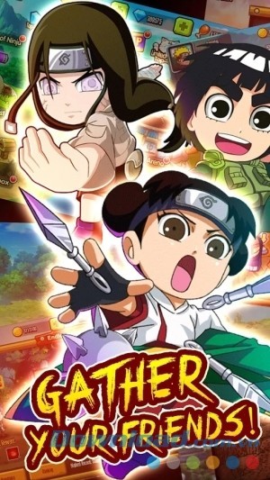 Tập hợp bạn bè cùng tham gia Ninja Heroes: Storm Battle cho Android