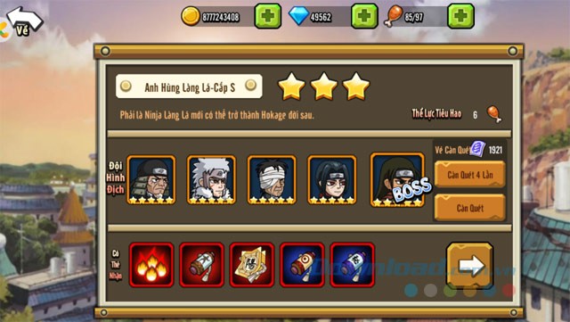 Nhiệm vụ cấp S