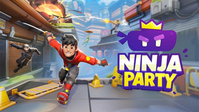 Ninja Party là game hành động nhiều người chơi độc đáo, kết hợp parkour tốc độ cao và chiến đấu hỗn loạn