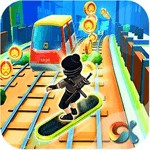 Ninja Subway City - Game Ninja Lướt Ván iOS