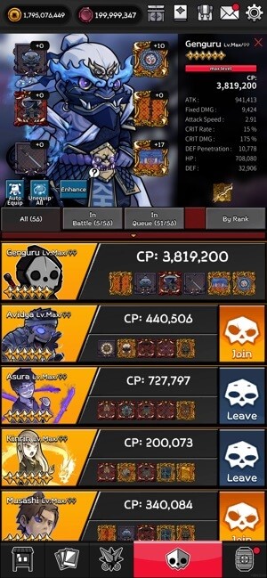 Mỗi ninja sở hữu những kỹ năng và năng lực độc đáo