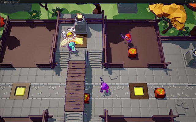 Ninjam là game đấu trường Ninja dành cho tối đa 4 người chơi online hoặc offline