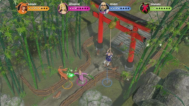 Kết hợp kỹ năng chạy, tốc độ và vũ khí để loại bỏ từng đối thủ