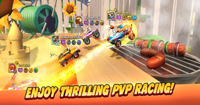 Tận hưởng các cuộc đua xe ly kỳ, đầy cạnh tranh trong game Nitro Jump Racing