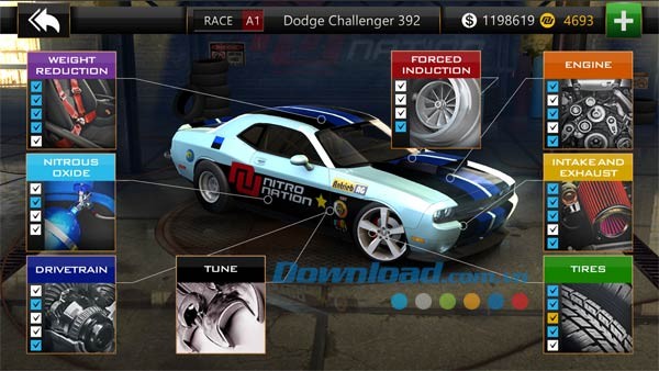 Nitro Nation Racing cho Android