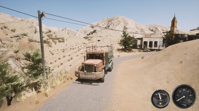 Nitroglycerine là game mô phỏng lái xe tải chở hàng nguy hiểm trên địa hình gồ ghề