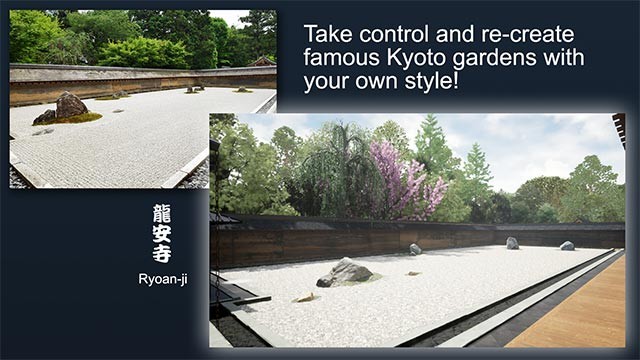 Khám phá nhiều kiểu vườn thiền Nhật trong khi chơi Niwa - Japanese Garden Simulator