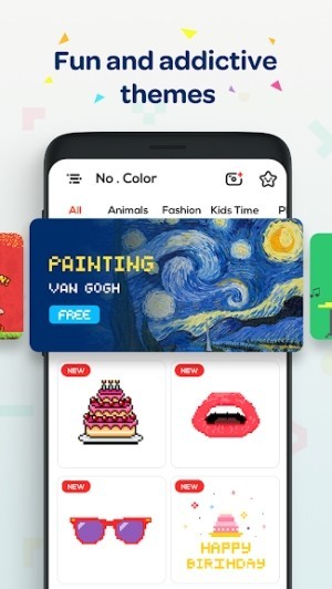 Nhiều chủ đề nghệ thuật thú vị