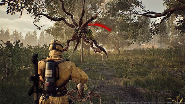 Đối đầu với quái vật côn trùng khổng lồ trong khi chơi No More Light game