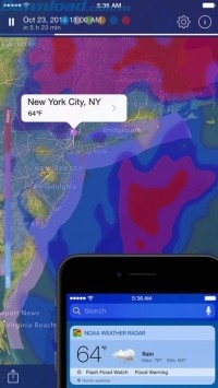 Xem thời tiết ở bất cứ nơi nào trên thế giới