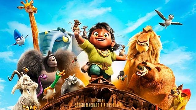 Poster phim hoạt hình Đấu trường muôn thú - Noah's Ark chiếu rạp tháng 1