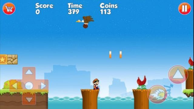 Chiến đấu với kẻ thù, ăn các vật phẩm hữu ích