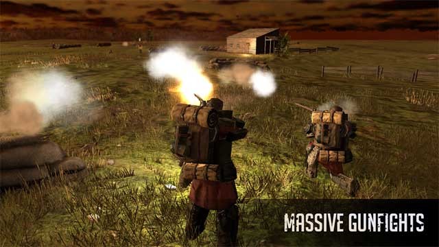 Lao vào các trận đấu súng dữ dội trong những trận chiến quy mô lớn