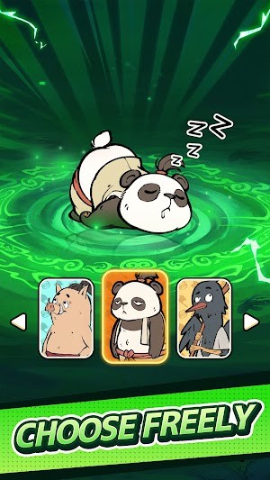 Lựa chọn con thú của mình tự do