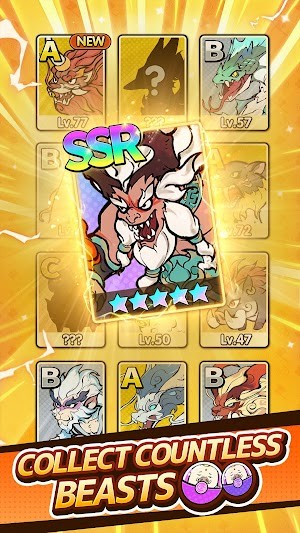 Thu thập vô số quái thú