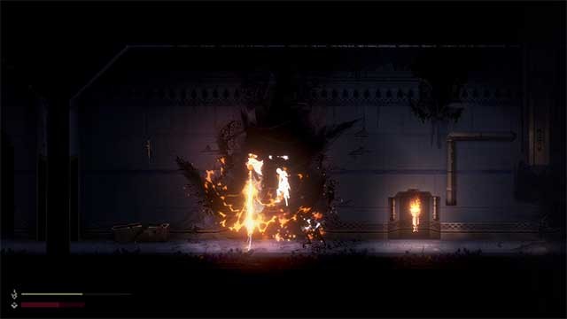 Giữ ngọn lửa cháy sáng là cách duy nhất để người chơi sống sót