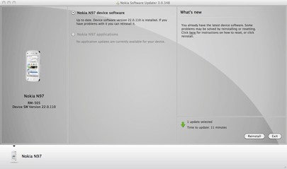 Nokia Software Updater for Mac