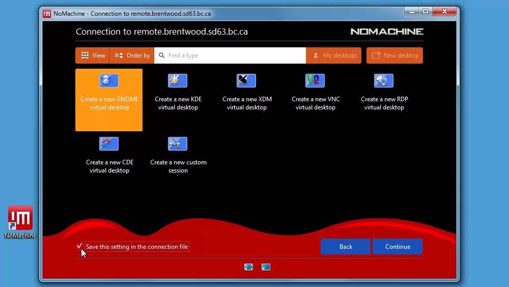 Cập nhật NoMachine