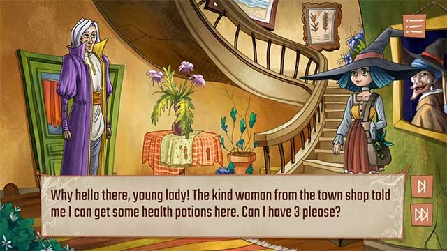 Nora: The Wannabe Alchemist là game quản lý thời gian chủ đề giả kim