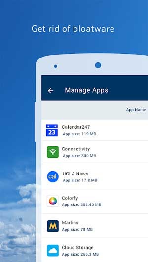 Quản lý ứng dụng và loại bỏ bloatware