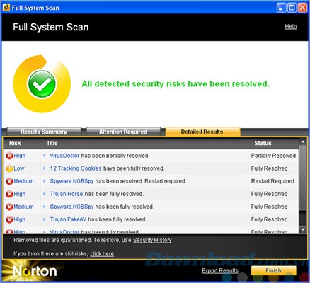 Quét toàn bộ hệ thống
