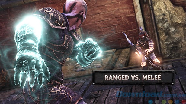 Cuộc đấu giữa kỹ năng chiến đấu tầm xa và cận chiến