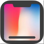 Notch Remover for iPhone X - 1.0: Remove the Notch