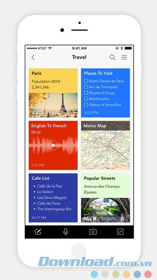 Tạo và quản lý ghi chú