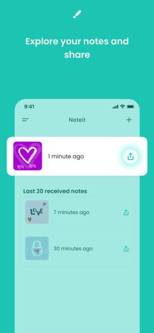 Khám phá các ghi chú và chia sẻ
