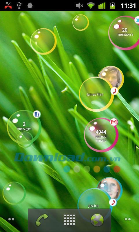 Notification Bubbles for Android