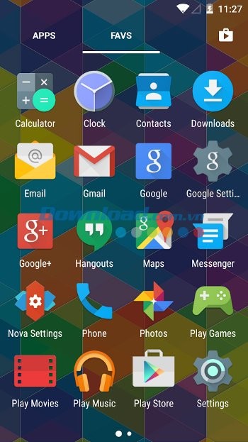 Quản lý ứng dụng với Nova Launcher