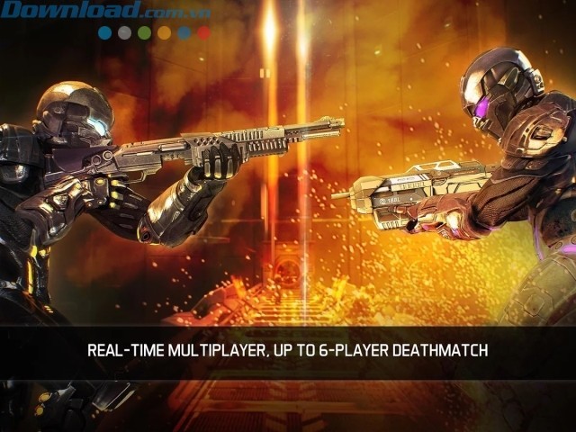 Chế độ đấu mạng cho phép tối đa 6 tay súng tham gia