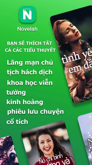 Kho tiểu thuyết vô cùng phong phú