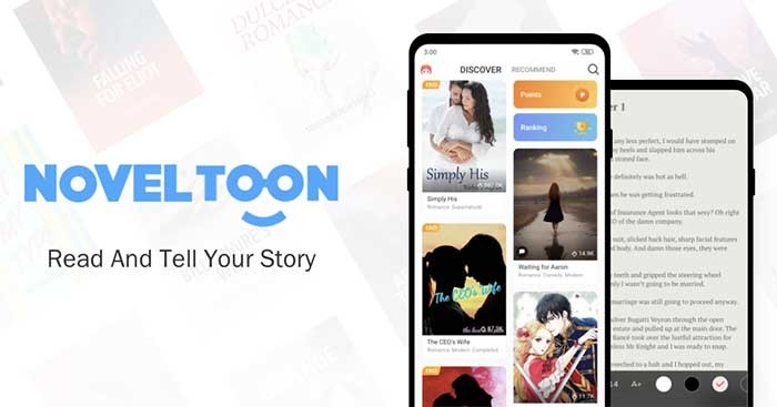 NovelToon cho bạn đọc các tiểu thuyết nguyên gốc và sáng tác truyện của riêng mình