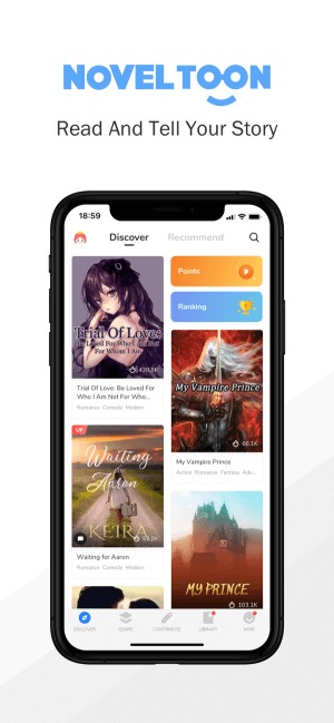 NovelToon là ứng dụng đọc tiểu thuyết miễn phí trên điện thoại