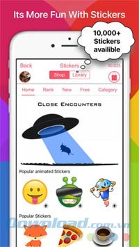 Nhãn dán phong phú