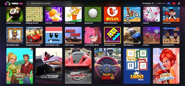 Trải nghiệm game mobile dễ dàng mọi thời điểm, mọi nơi chỉ với trình duyệt web