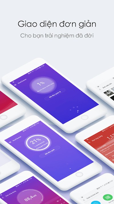 Ứng dụng đơn giản, dễ sử dụng