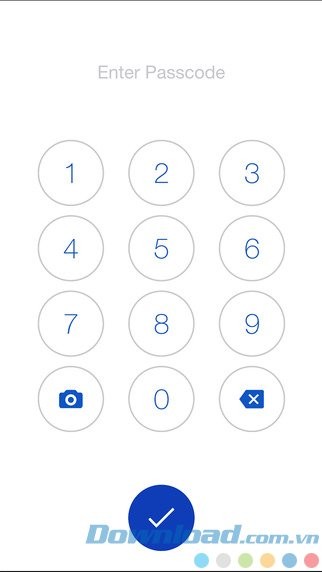 Bảo mật bằng khóa hoặc Touch ID