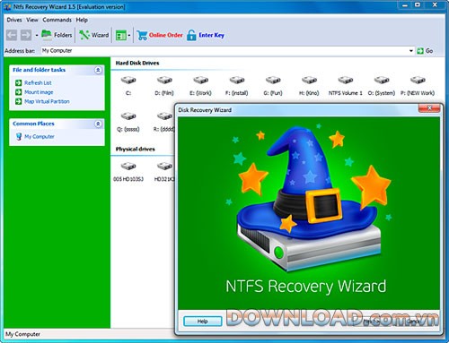 NTFS Recovery Wizard