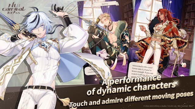 Các nhân vật năng động, được thiết kế tuyệt đẹp