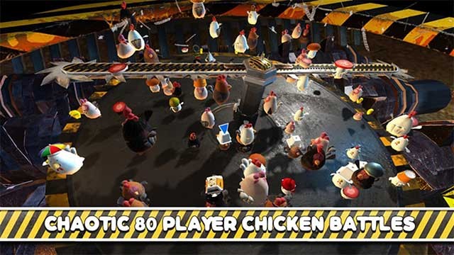 Nugget Royalе cho phép số lượng người chơi lớn tham gia trong mỗi trận đấu