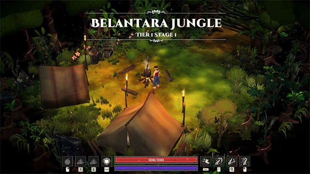 Lối chơi của Nusantara Adventures game pha trộn giữa nhập vai chiến đấu, phiêu lưu và quản lý tài nguyên