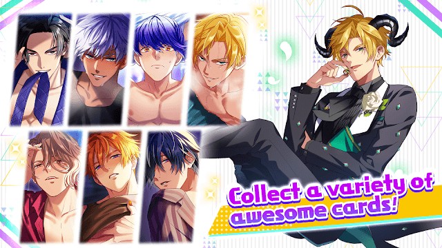 Thu thập các thẻ nhân vật cực điển trai