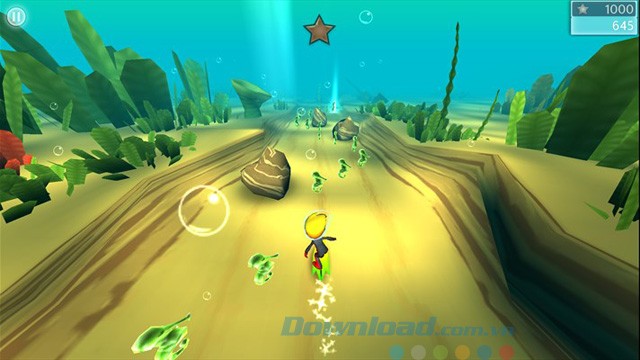 Giao diện game Ocean Run 3D