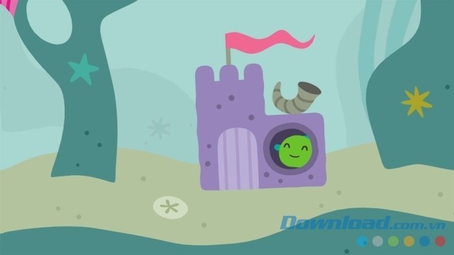 Thế giới ngộ nghĩnh trong game Ocean Swimmer. Thế giới ngộ nghĩnh trong game Ocean Swimmer.